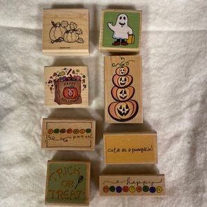 Halloween Rubber Stamps for card making